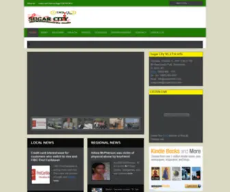 Sugarcityfm.com(Sugar City FM 90.3 St Kitts Radio Station) Screenshot