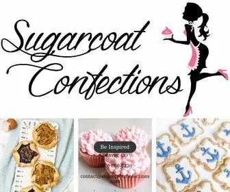 Sugarcoatconfections.com(Sugarcoat Confections) Screenshot