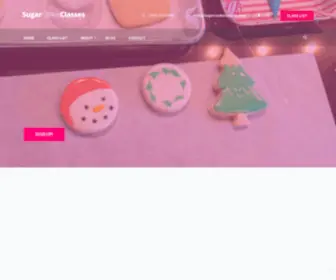 Sugarcookieclasses.com(Sugar Cookie Decorating Classes in Northern Virginia) Screenshot