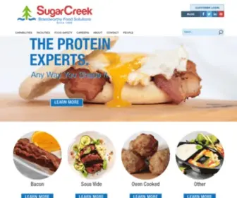 Sugarcreek.com(Brandworthy Food Solutions) Screenshot