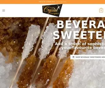 Sugarcrystal.co.za(The Sugar Crystal Company) Screenshot