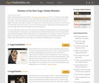 Sugardaddiesbabies.com(10 Best Sugar Daddy Websites to Find Sugar Daddies) Screenshot