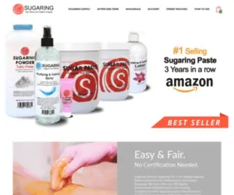 Sugaringpaste.com(Sugaring Paste Professional Sugaring Paste) Screenshot
