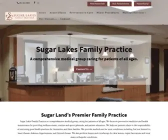 Sugarlakesfamilypractice.com(Family Medical Care in Sugar Land) Screenshot