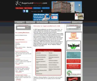 Sugarlandnetwork.com(Sugar Land Network) Screenshot