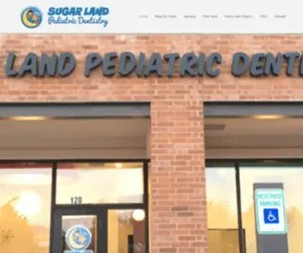 SugarlandpediatriCDentistry.com(Sugar Land Pediatric Dentistry) Screenshot