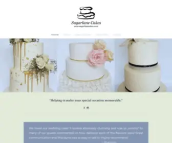 Sugarlanecakes.co.nz(Sugarlane Cakes) Screenshot