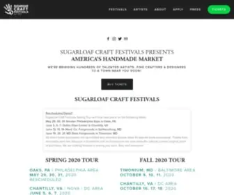 Sugarloafcrafts.com(Sugarloaf Craft Festivals) Screenshot