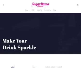 Sugarmamashimmer.com(Sugar Mama shimmer) Screenshot