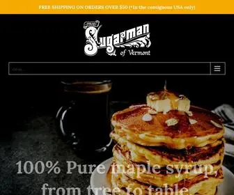 SugarmanofVermont.com(We bring award) Screenshot