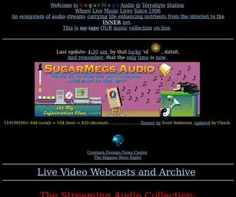 Sugarmegs.org(SugarMegs Audio) Screenshot