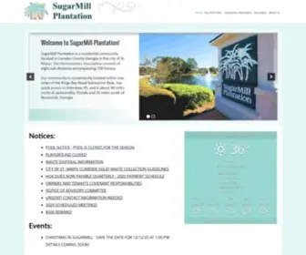 Sugarmillplantation.org(Located in St) Screenshot