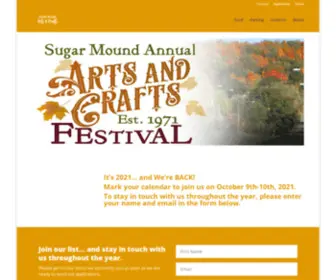 Sugarmoundartscrafts.com(Sugar Mound Arts & Crafts Festival) Screenshot