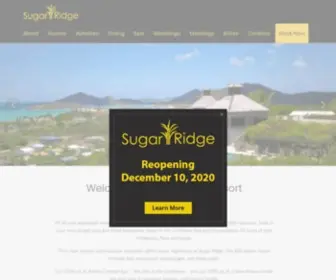 Sugarridgeantigua.com(Luxury boutique hotel in Antigua) Screenshot