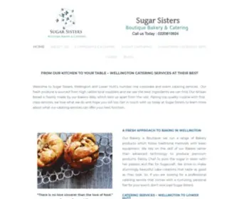 Sugarsistersnz.com(Catering Wellington) Screenshot