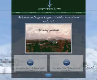 Sugarslegacystables.com(Stable) Screenshot