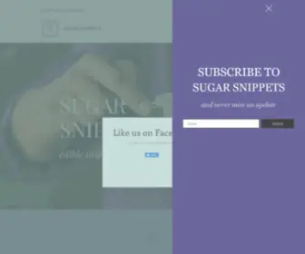 Sugarsnippets.com(Sugar Snippets) Screenshot