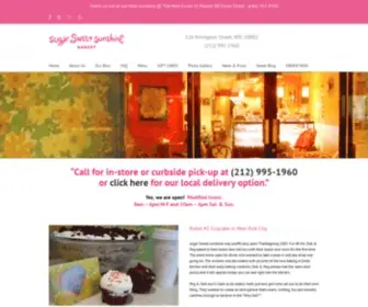 Sugarsweetsunshine.com(NYC Bakery) Screenshot