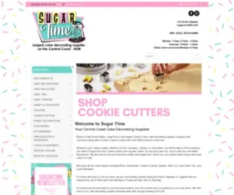 Sugartime.com.au(SugarTime Cake Decorating Australia) Screenshot