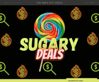 Sugarydeals.com(Sugary Deals) Screenshot