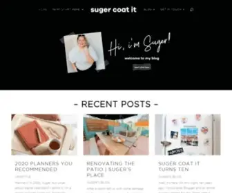 Sugercoatit.com(Lifestyle blog) Screenshot