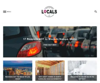 Suggestedbylocals.com(Information for you by the people who actually live there) Screenshot