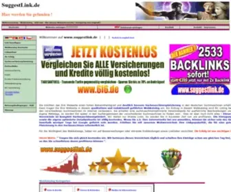 Suggestlink.de(â) Screenshot