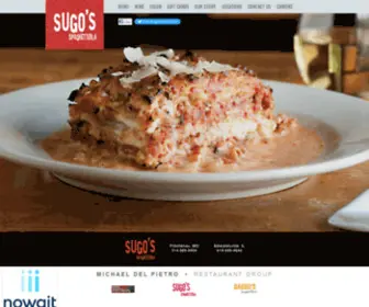 Sugosspaghetteria.com(Sugoï¿½s Spaghetteria) Screenshot