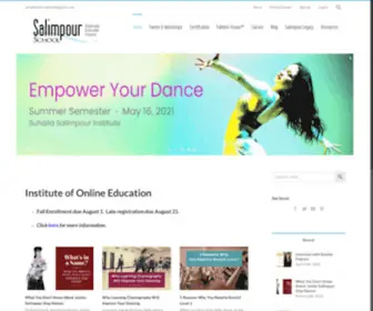 Suhailainternational.com(Salimpour School) Screenshot