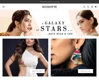 Suhanipittie.com(Online Fashion Jewellery) Screenshot