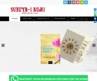 Suheybirumi.com(Suheybi Rumi (r.a.)) Screenshot