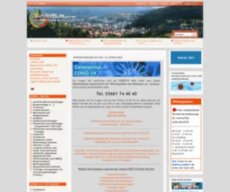 Suhltrifft.de(Suhl) Screenshot