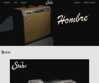 Suhrguitars.com Screenshot