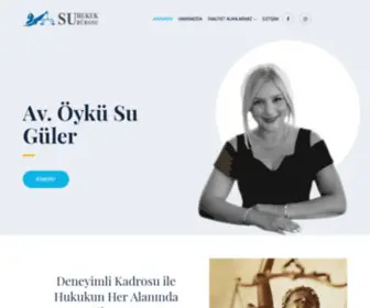 Suhukukizmir.com(Su Hukuk) Screenshot