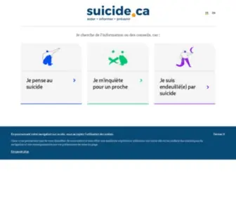 Suicide.ca(Aider) Screenshot