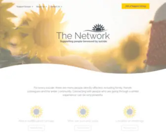 Suicidebereavement.org.au(The Network) Screenshot