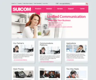 Suicom.com.pk(Telecommunication) Screenshot