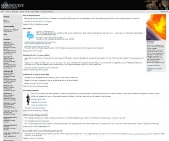 Suikosource.com(Your Source for Suikoden) Screenshot