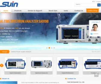 Suindigital.com(Spectrum Analyzer) Screenshot