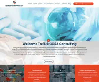 Suingora.com(Suingora Consulting LLP) Screenshot