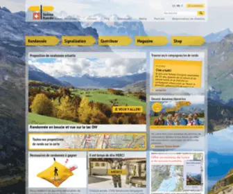 Suisse-Rando.ch(Schweizer Wanderwege) Screenshot