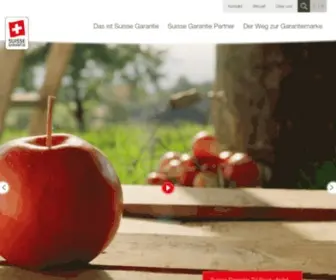 Suissegarantie.ch(Willkommen bei Suisse Garantie) Screenshot