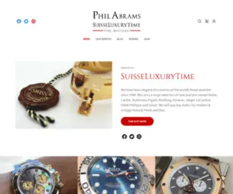 Suisseluxurytime.com(SuisseLuxuryTime) Screenshot