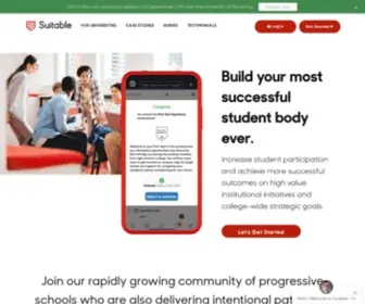 Suitable.co(Student Engagement Software & Student Success Software) Screenshot
