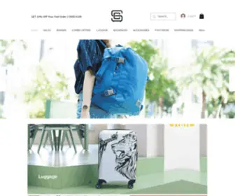 Suitcasecenter.com(Suitcase Center) Screenshot