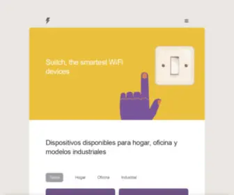 Suitch.network(Conecta los aparatos eléctricos a internet por medio de Suitch) Screenshot