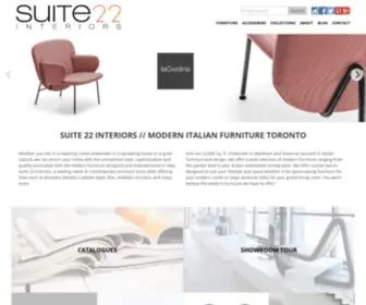 Suite22.ca(Modern Contemporary) Screenshot