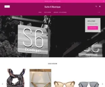 Suite6Boutique.com(Suite 6 Boutique) Screenshot