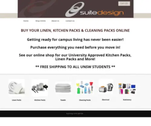 Suitedesignunisupplies.com(Suite Design University Supplies) Screenshot