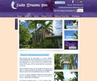 Suitedreamskeywest.com(Suite Dreams) Screenshot